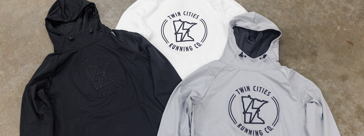 TCRC Circle Logo Puff Embroidery Crossover Hoodie II