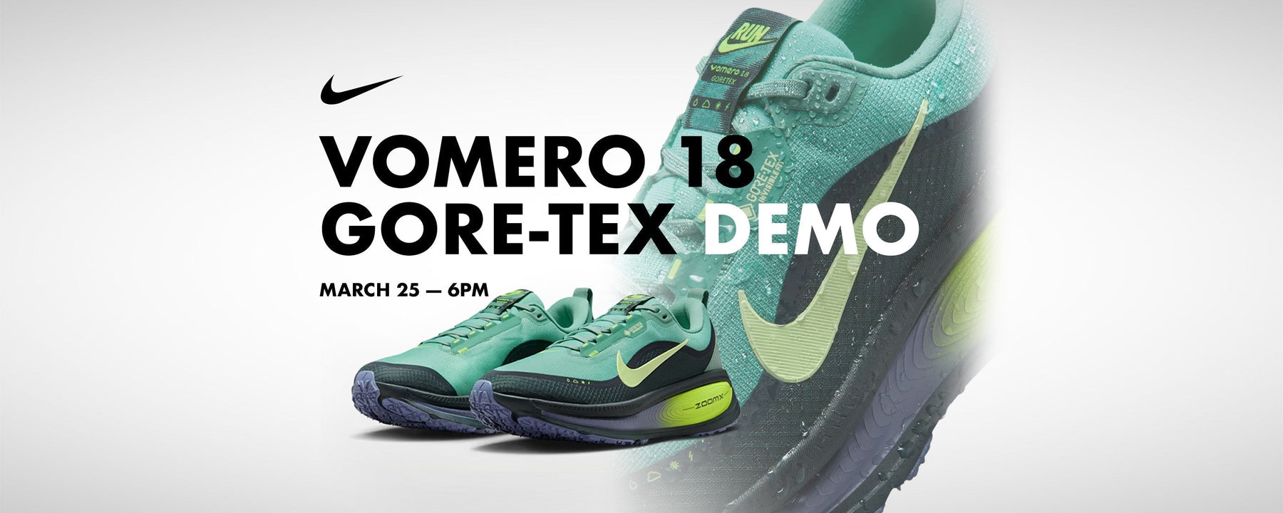 Run St. Paul: Nike Vomero 18 GORE-TEX Demo Night