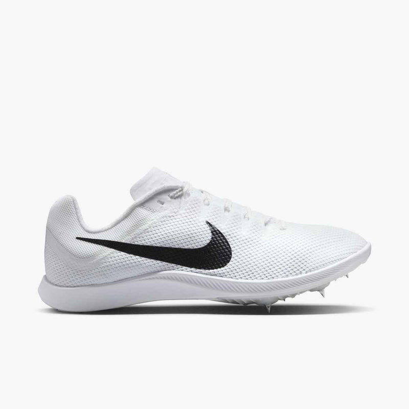 Unisex Zoom Rival Distance (100- White/black-metallic Silver)