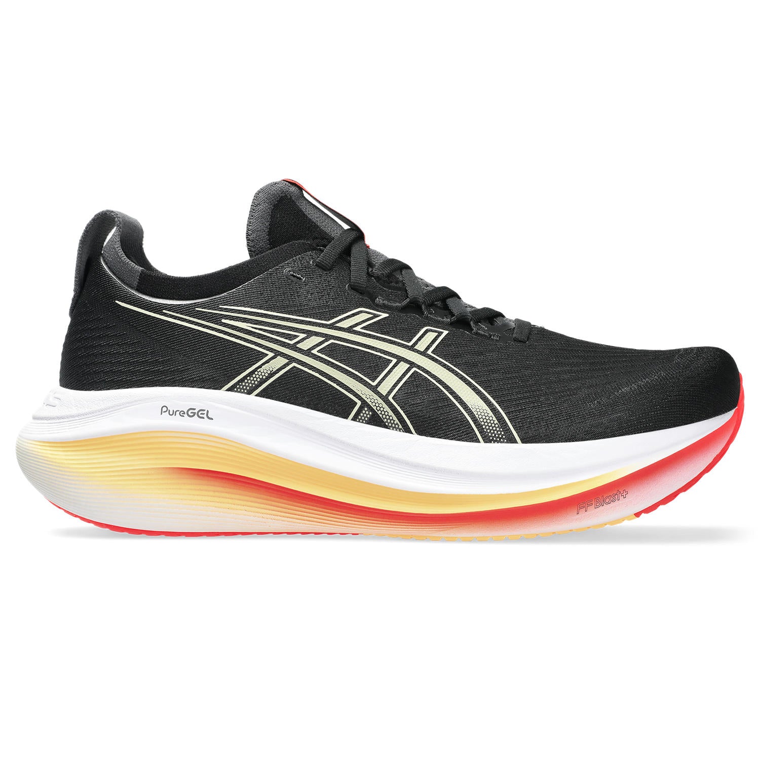 Men's Gel-Nimbus 27 (005 - Black/Khaki) — TC Running Co