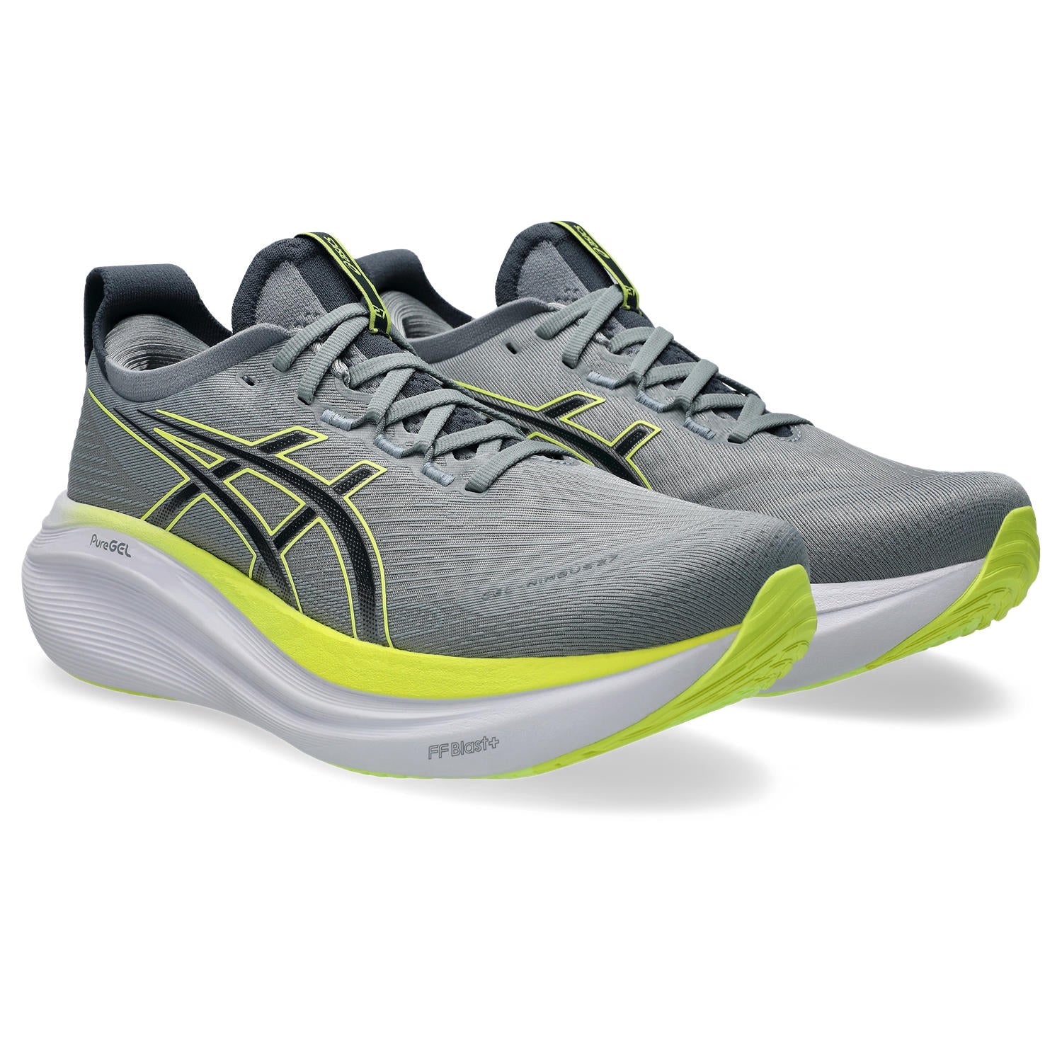 Men's Gel-Nimbus 27 (022 - Gravel/Carrier Grey) — TC Running Co