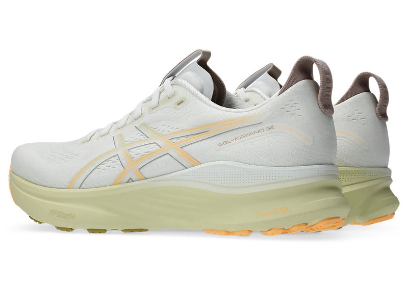 Men's GEL-Kayano 32 (101 - White/Orange Glow)