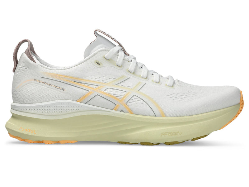 Men's GEL-Kayano 32 (101 - White/Orange Glow)