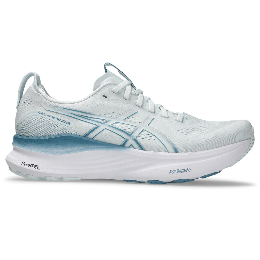 Men's GEL-Kayano 32 (403 - Arctic Blue/Pure Silver) — TC Running Co