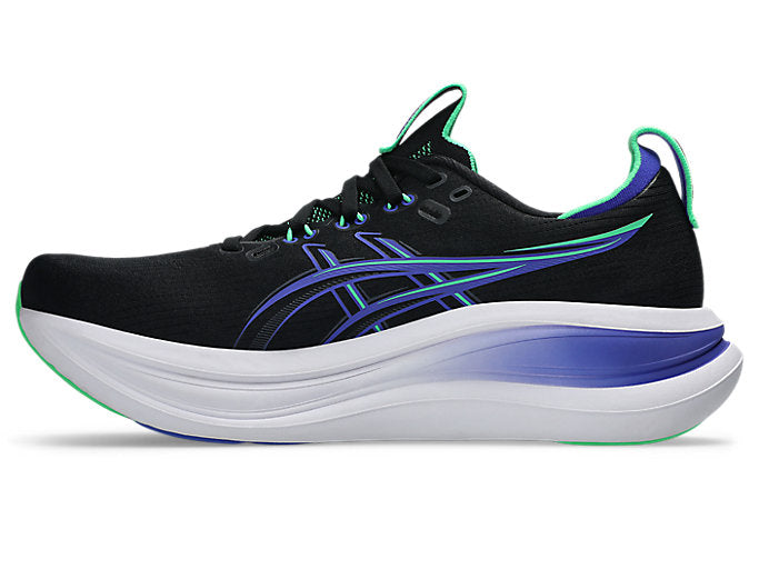 Men's Gel-Nimbus 28 (003 - Black/Cobalt Burst)