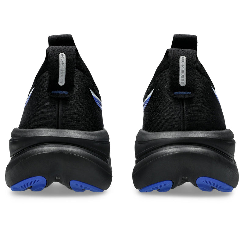 Men's Gel-Nimbus 28 (004 - Black/Neon Blue)