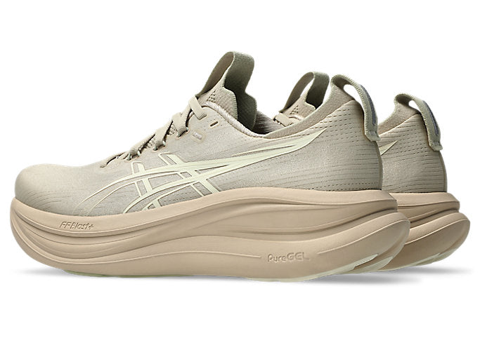 Men's Gel-Nimbus 28 (021 - Feather Grey/Cream)