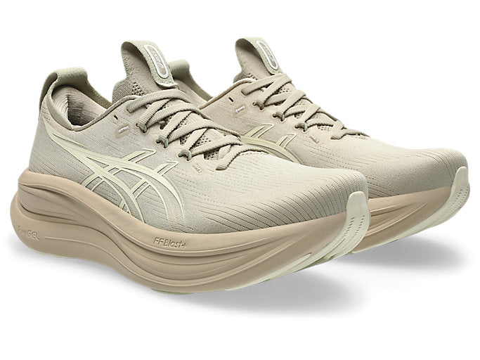 Men's Gel-Nimbus 28 (021 - Feather Grey/Cream)