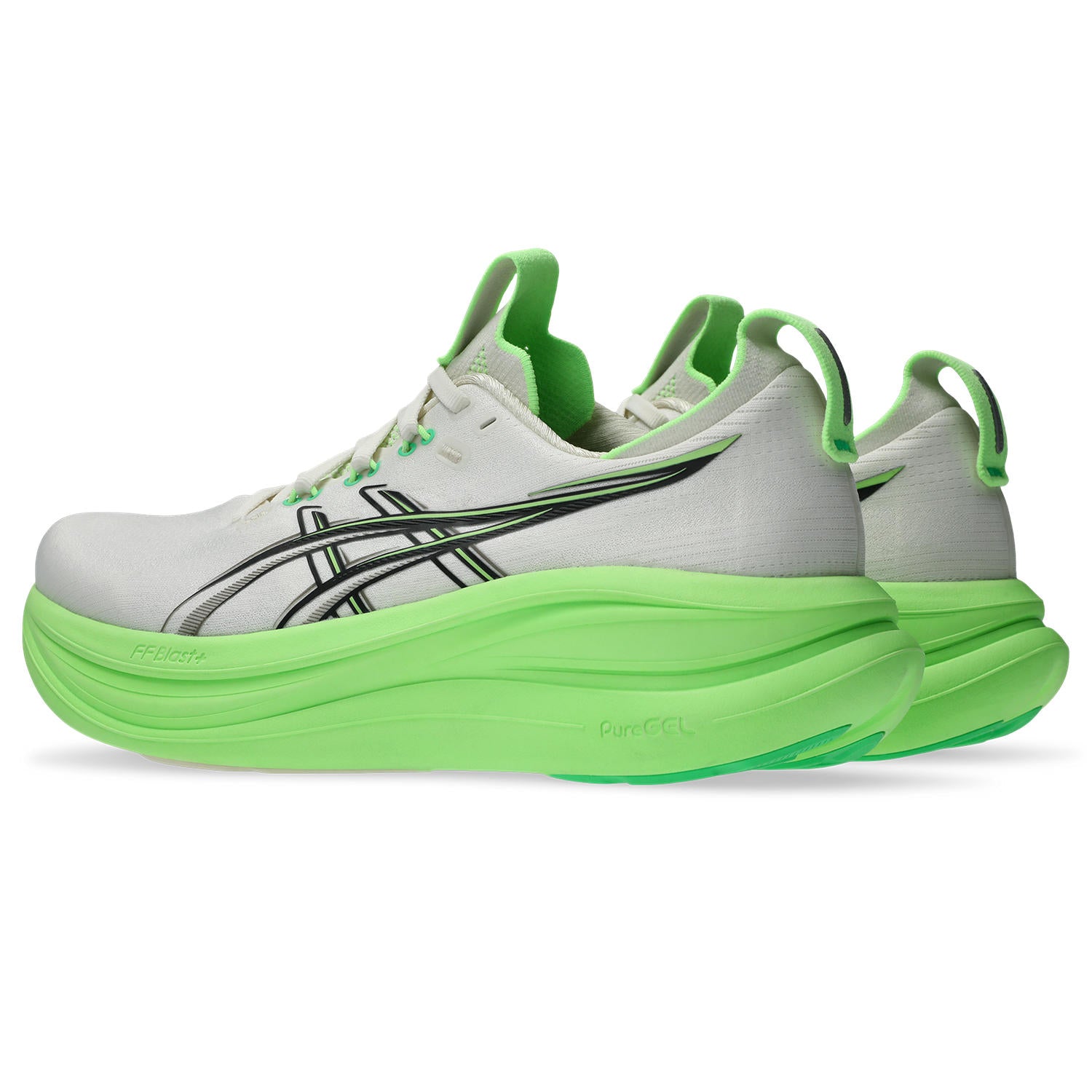 Men's Gel-Nimbus 28 (101 - Cream/Black) — TC Running Co