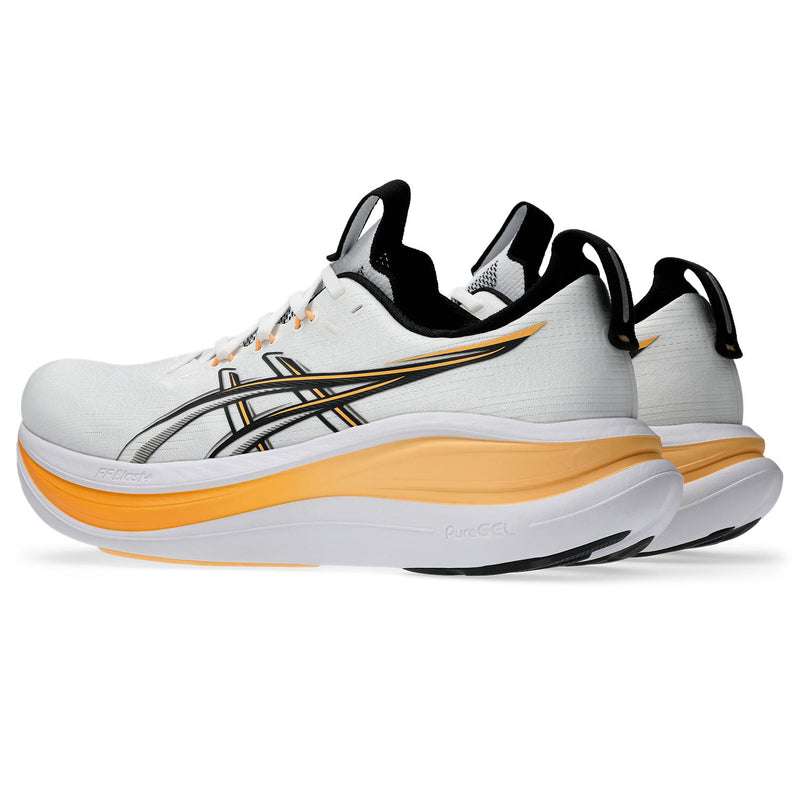 Men's Gel-Nimbus 28 (102 - White/Stadium Orange)