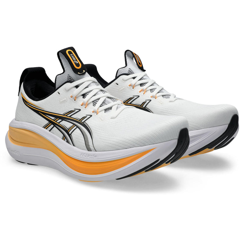 Men's Gel-Nimbus 28 (102 - White/Stadium Orange)