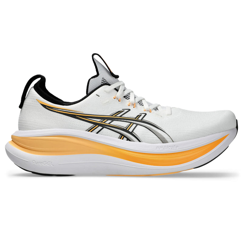 Men's Gel-Nimbus 28 (102 - White/Stadium Orange)