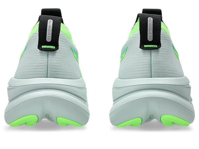 Men's Gel-Nimbus 28 WIDE (400 - Cold Moss/Illuminate Green)
