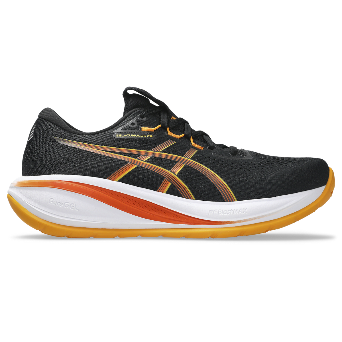 Men's Gel-Cumulus 28 (004 - Black/Anzu) — TC Running Co