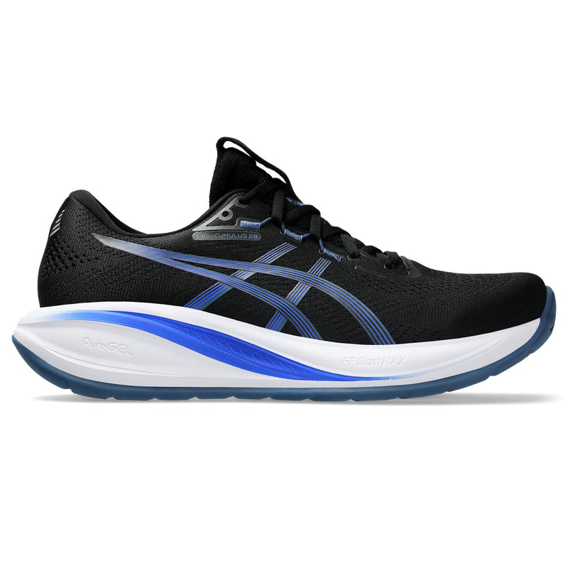 Men's Gel-Cumulus 28 (006 - Black/Neon Blue)