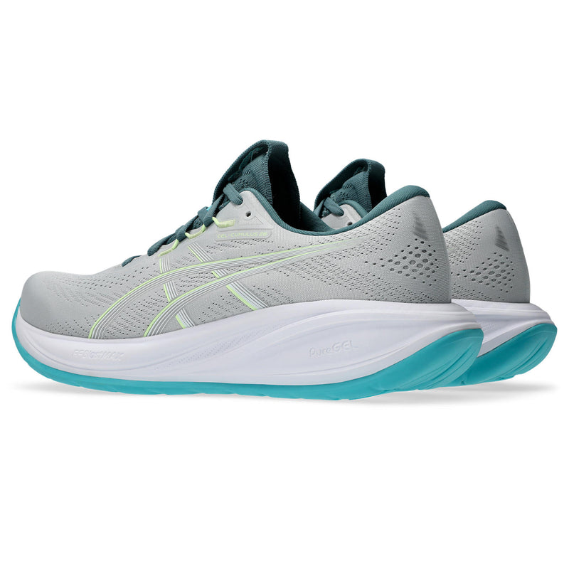 Men's Gel-Cumulus 28 (021 - Cloud Grey/Energy Aqua)