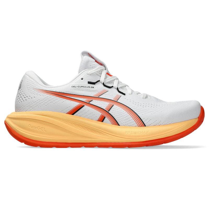 Men's Gel-Cumulus 28 (101 - White/Energy Orange)