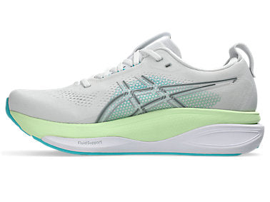 Men's Gel-Kayano 33 (100 - White/Energy Aqua)
