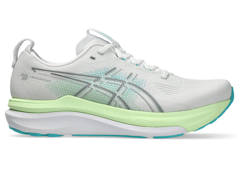 Men's Gel-Kayano 33 (100 - White/Energy Aqua)