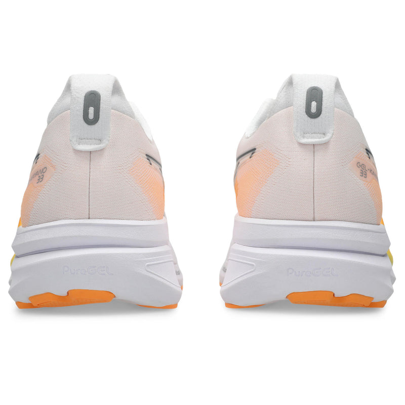 Men's Gel-Kayano 33 (101 - White/Stadium Orange)