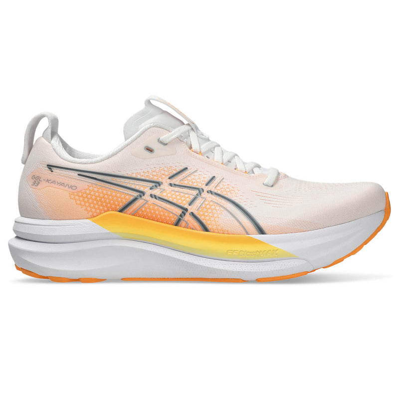 Men's Gel-Kayano 33 (101 - White/Stadium Orange)