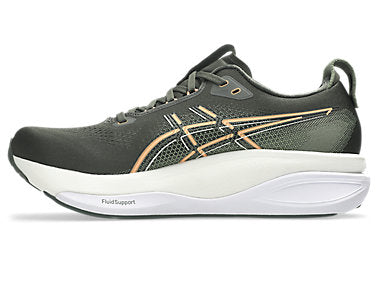 Men's Gel-Kayano 33 (200 - Vintage Khaki/Bright Sunstone)
