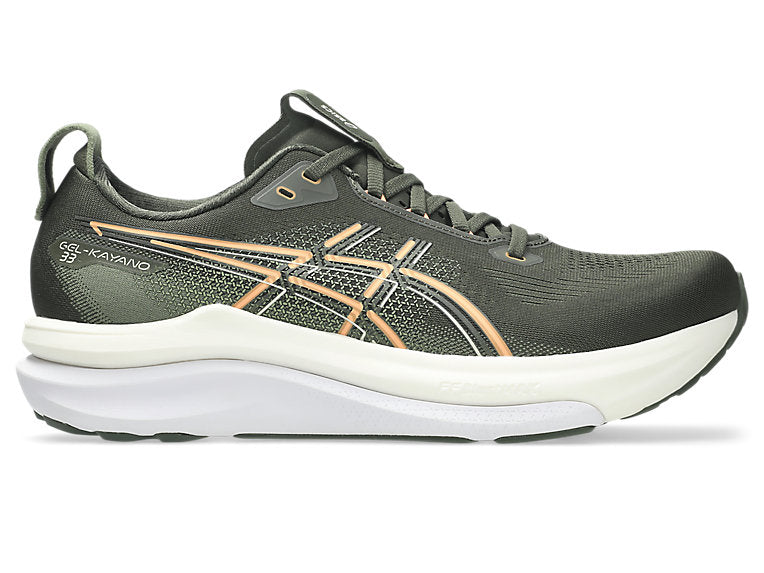 Men's Gel-Kayano 33 (200 - Vintage Khaki/Bright Sunstone)
