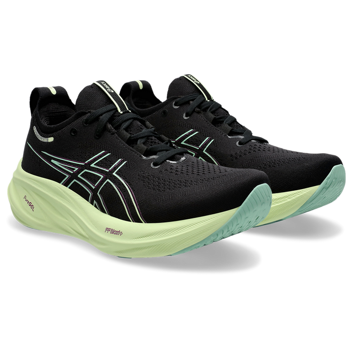 Women’s Gel-Nimbus 26 (005 - Black/Cool Matcha)