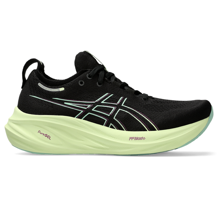 Women’s Gel-Nimbus 26 (005 - Black/Cool Matcha)