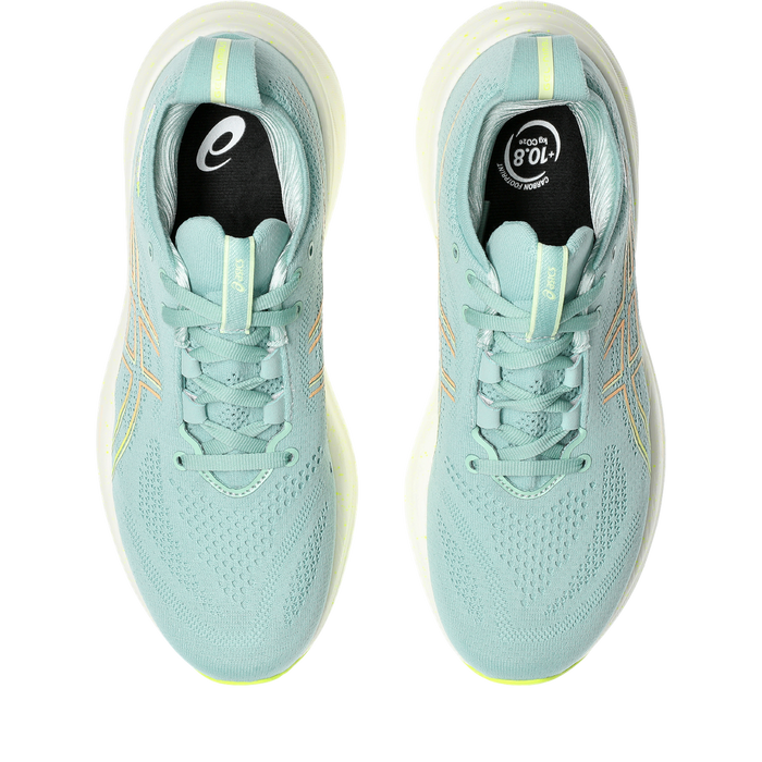 Women’s Gel-Nimbus 26 (301 - Light Celadon/Safety Yellow)