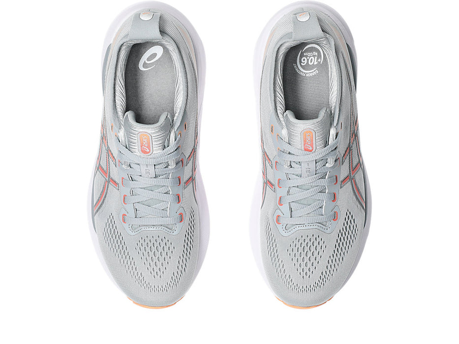 Women's GEL-Kayano 31 (023 - Piedmont Grey/Papaya)