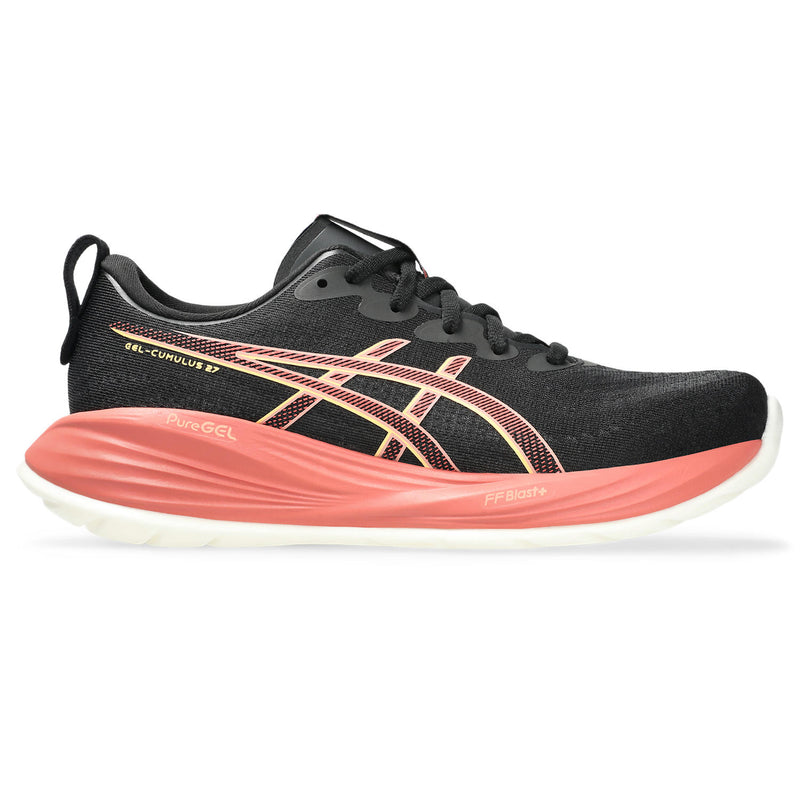Women's GEL-Cumulus 27 (003 - Black/Orange Glow)