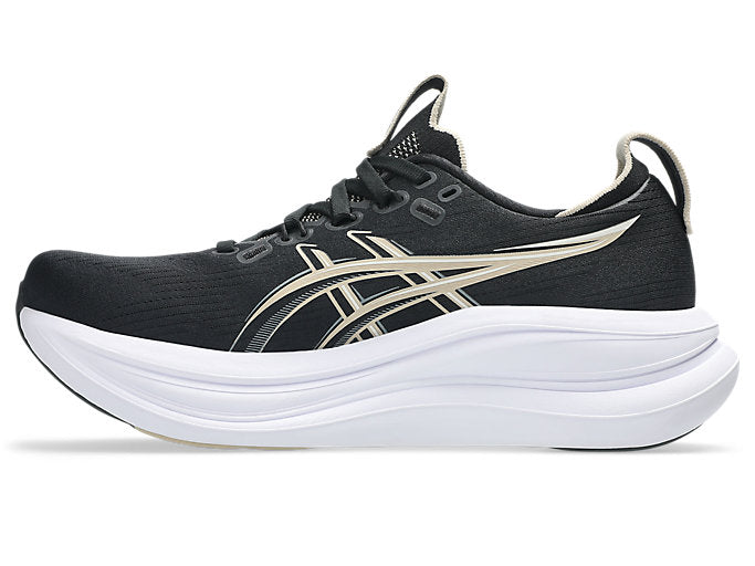 Women's Gel-Nimbus 28 (002 - Black/Feather Grey)