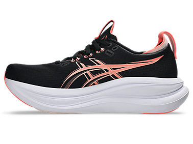 Women's Gel-Nimbus 28 (003 - Black/Pearl Pink)