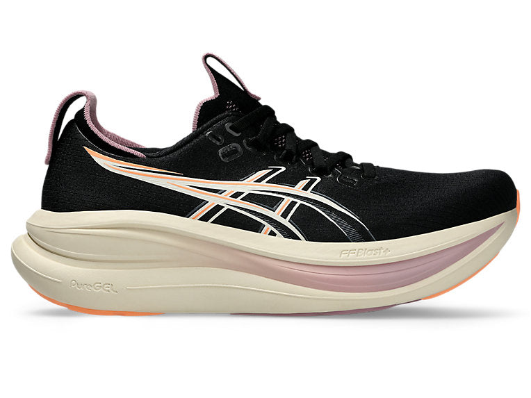 Women's Gel-Nimbus 28 (004 - Black/Taro Purple)