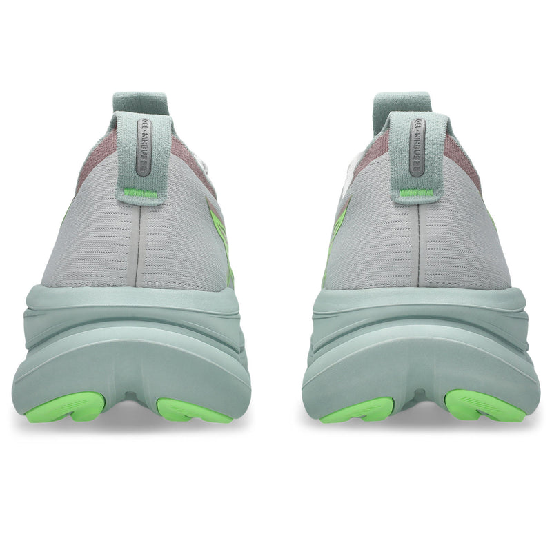 Women's Gel-Nimbus 28 (020 - Cloud Grey/Illuminate Green)