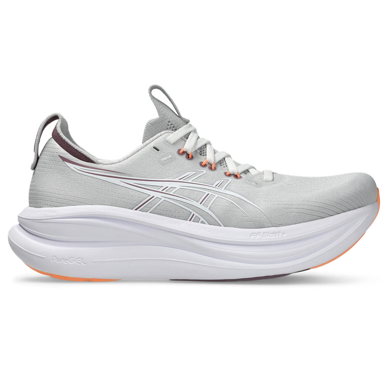 Women's Gel-Nimbus 28 (022 - Cloud Grey/Dusty Mauve)