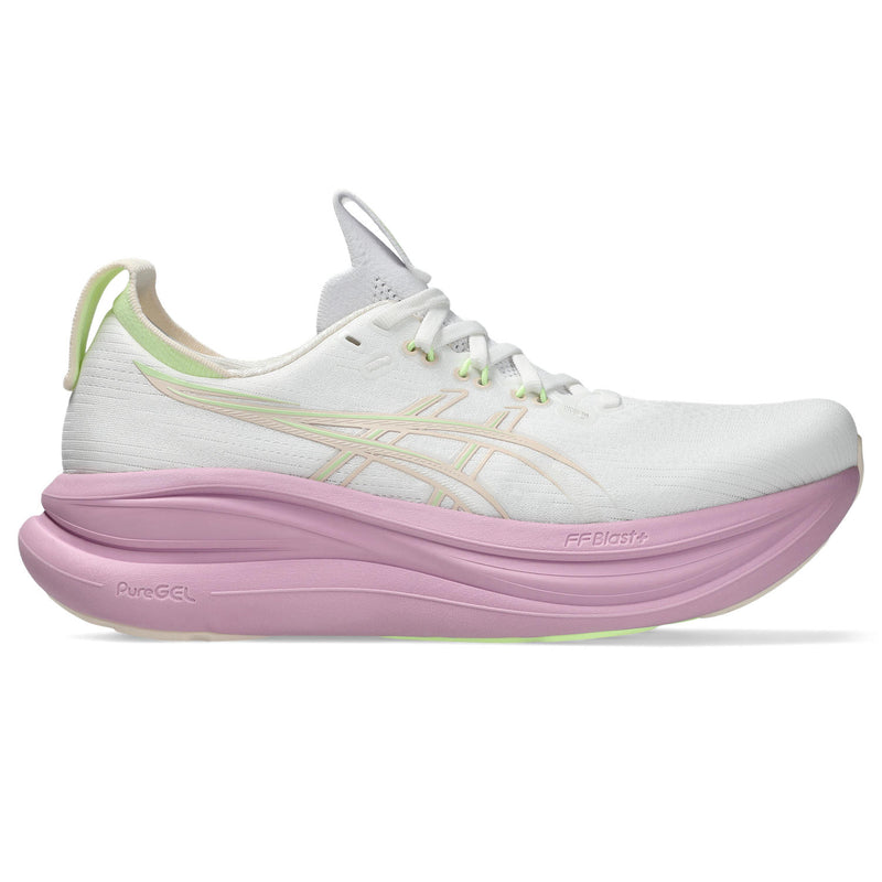 Women's Gel-Nimbus 28 (101 - White/Hazy Lilac)