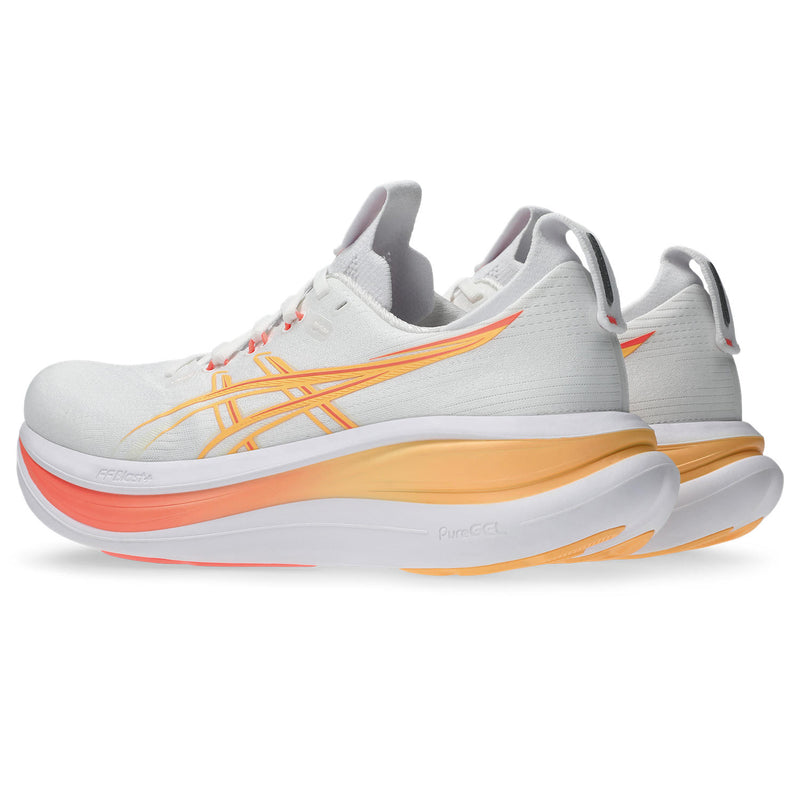 Women's Gel-Nimbus 28 (102 - White/Sun Coral)