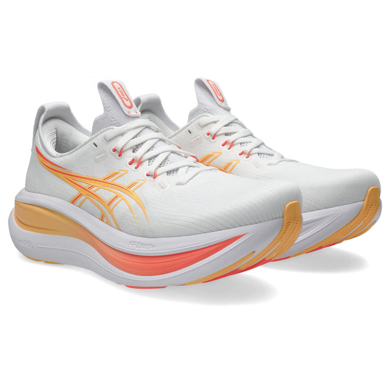 Women's Gel-Nimbus 28 (102 - White/Sun Coral)