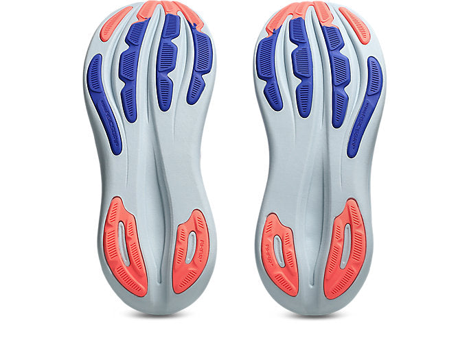 Women's Gel-Nimbus 28 (401 - Cobalt Burst/Sun Coral)