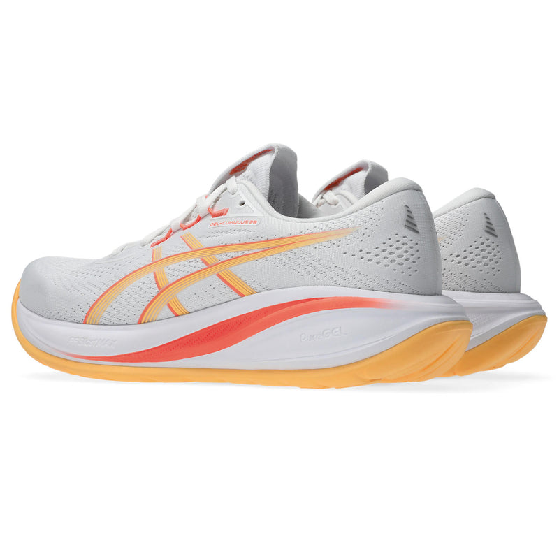 Women's Gel-Cumulus 28 (103 - White/Orange Glow)