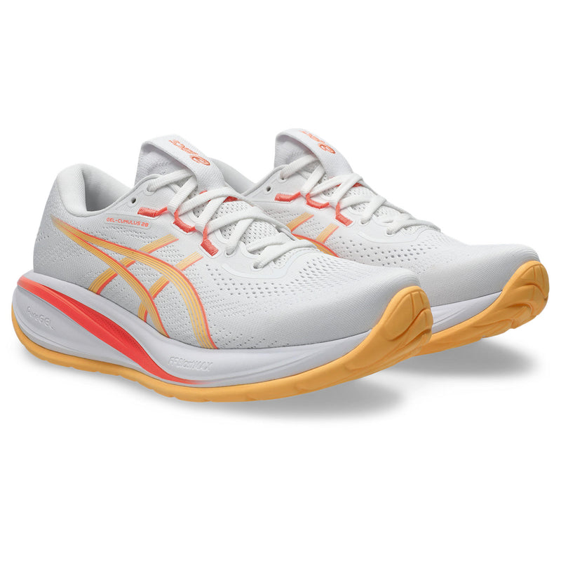 Women's Gel-Cumulus 28 (103 - White/Orange Glow)