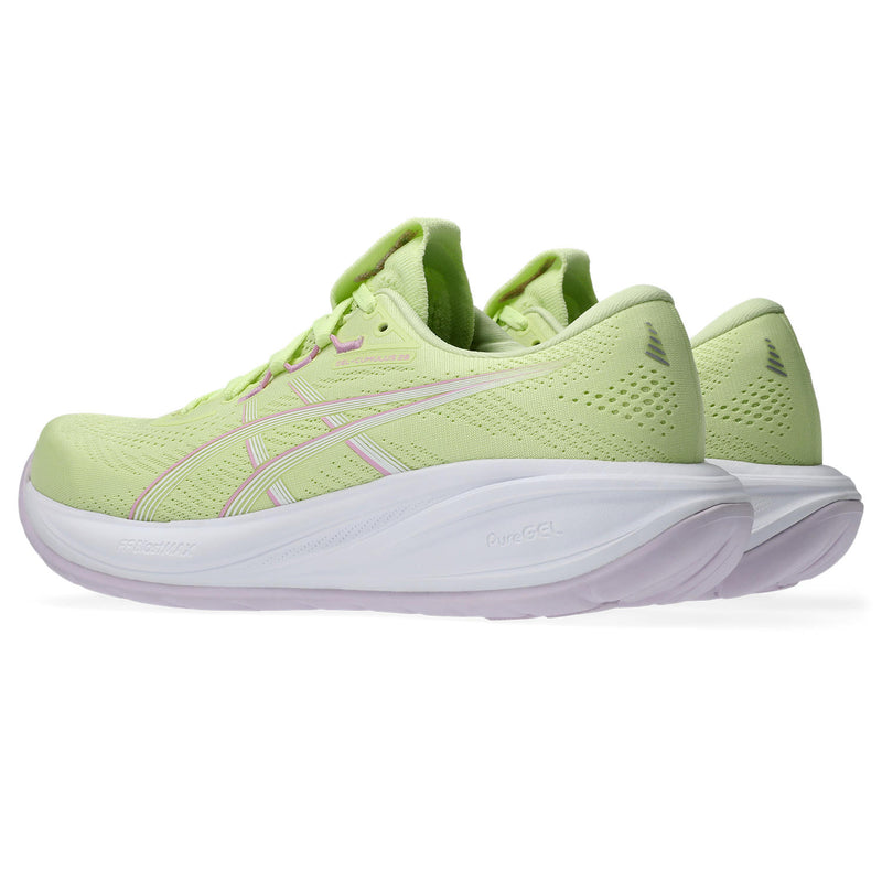 Women's Gel-Cumulus 28 (300 - Glow Green/Hazy Lilac)