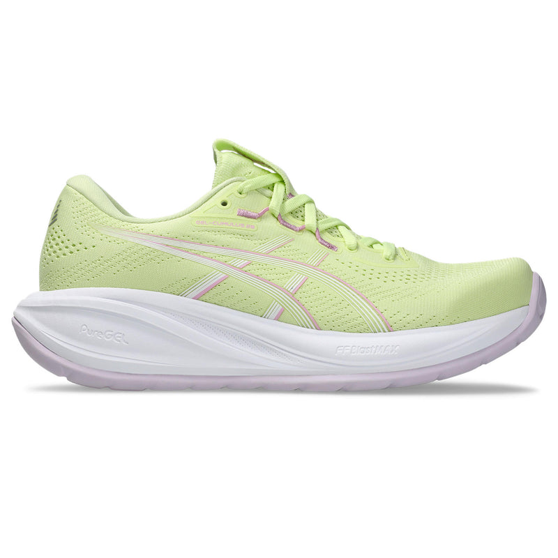 Women's Gel-Cumulus 28 (300 - Glow Green/Hazy Lilac)