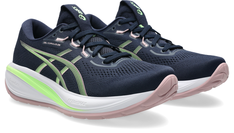 Women's Gel-Cumulus 28 (400 - Midnight/Illuminate Green)