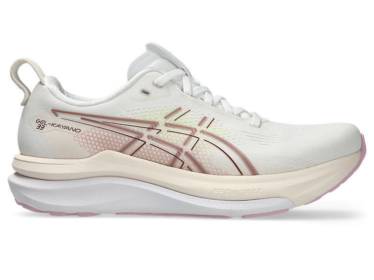 Women's Gel-Kayano 33 (100 - White/Hazy Lilac)