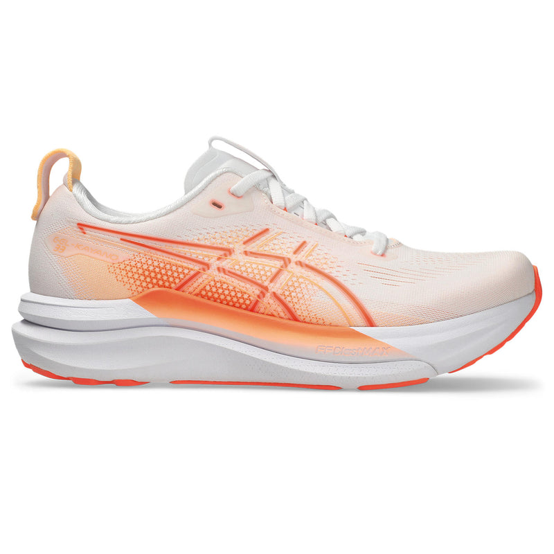 Women's Gel-Kayano 33 (101 - White/Vivid Coral)