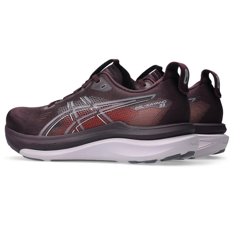 Women's Gel-Kayano 33 (501 - Dark Aubergine/Dahlia)