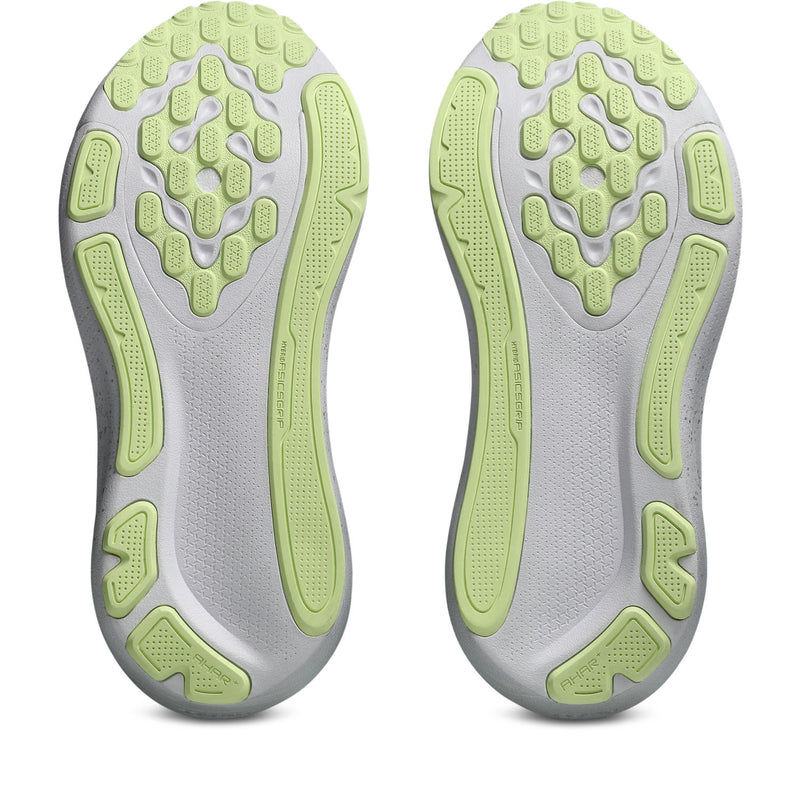 Women's Gel-Kayano 33 Platinum (020 - Platinum/Glow Green)